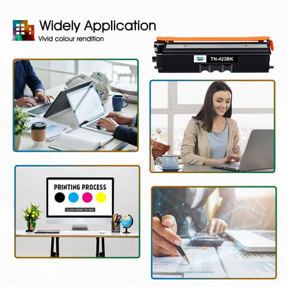 Cool Toner TN423 Toner Multipack für Brother HL/MFC Serie