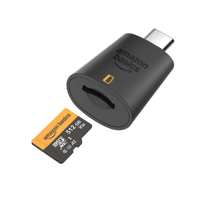 Amazon Basics microSDXC-Speicherkarte 512 GB mit Adapter, 200 MB/s