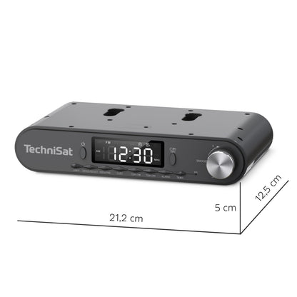 TechniSat Viola Unterbauradio mit Bluetooth und LED-Display