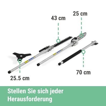 Alpina Multitool AMT 26-5 in 1 – Benzin-Freischneider & Heckenschere