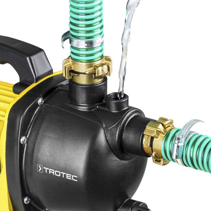 TROTEC TGP 1000 E Gartenpumpe – 3.300 l/h, 1.000 W, 42 m Förderhöhe