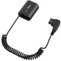SmallRig D-Tap Dummy-Akku für Sony NP-FZ100 mit Spiralkabel und D-Tap-Stecker zur Stromversorgung der Kamera