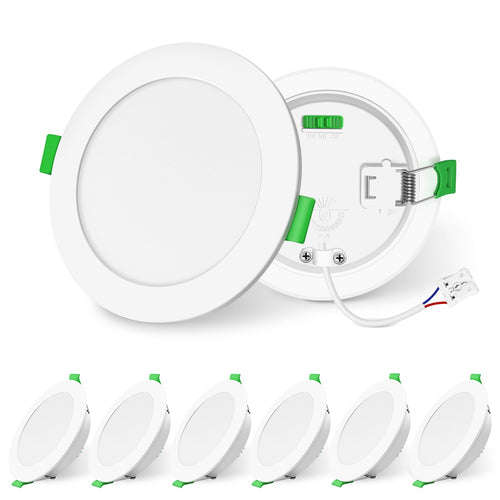 ALUSSO LIGHTING LED Einbau Spots Dimmbar Warm/Neutral/Kaltweiss 6er Set