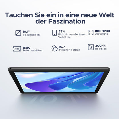DOOGEE U10 2025 Android Tablet 10 Zoll - 16GB/128GB