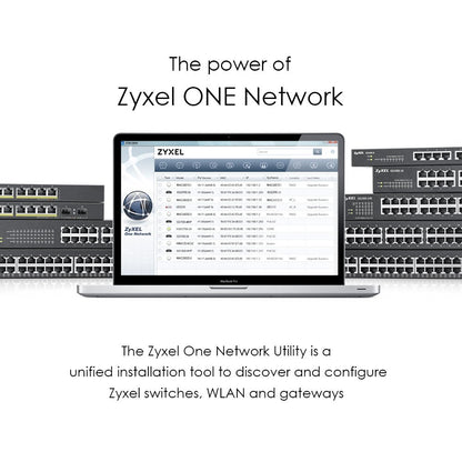 Zyxel GS1900-24E smart managed Gigabit Switch, 24-Port