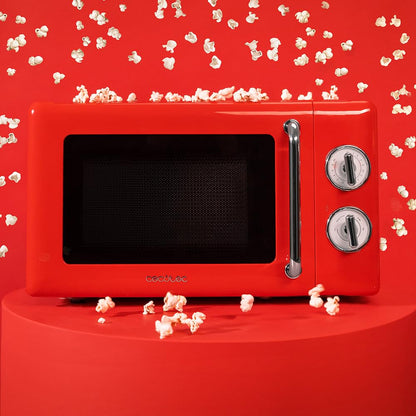 Cecotec Proclean 3010 Retro Red Mechanische Mikrowelle - 20L