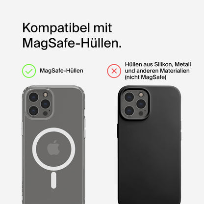 Belkin BoostCharge Pro Qi2 15W 2-in-1 Ladestation - Schwarz