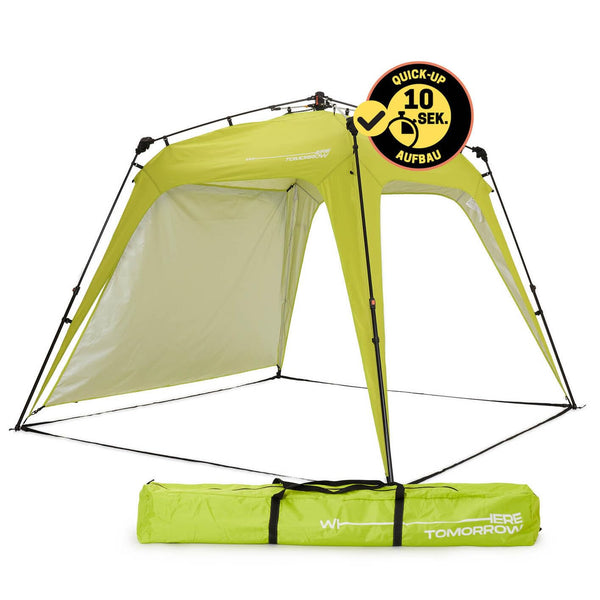 lumaland zelt aufbau Pop Up Pavillon 2.5x2.5m – Blitzschnell aufgebaut & wetterfest – pandaloo.ch