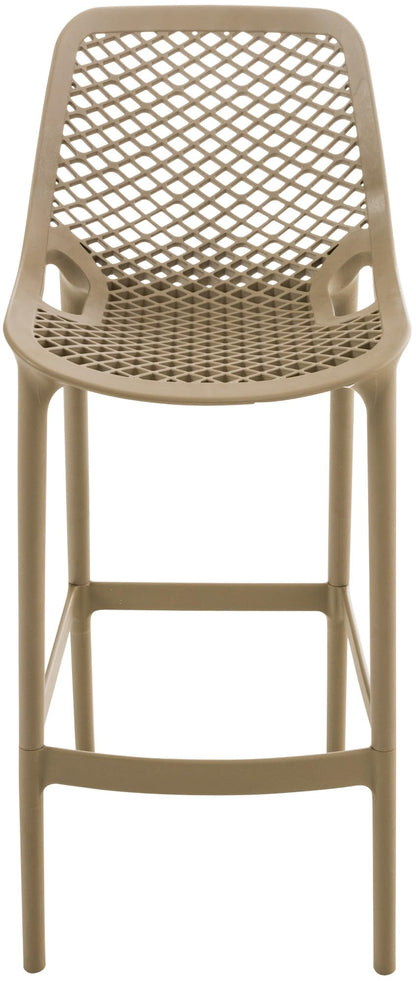 CLP Barhocker Air Kunststoff – Schlamm, 75cm Sitzhöhe