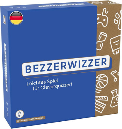 Asmodee BEZZERWIZZER Quizspiel – Quiz- und Partyspiel ab 15 Jahren