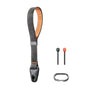 PGYTECH Kamera-Handschlaufe mit Schnellverschluss, dunkelgrau, Mikrofaser und Dyneema-Gewebe
