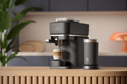 Philips Baristina Elektrischer Milchaufschäumer - Naturweiss BAR311/00