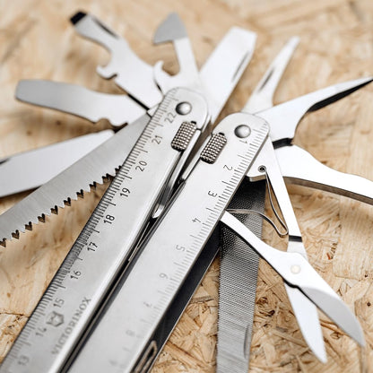 Victorinox Swiss Tool X Plus Ratchet Multitool - Silber