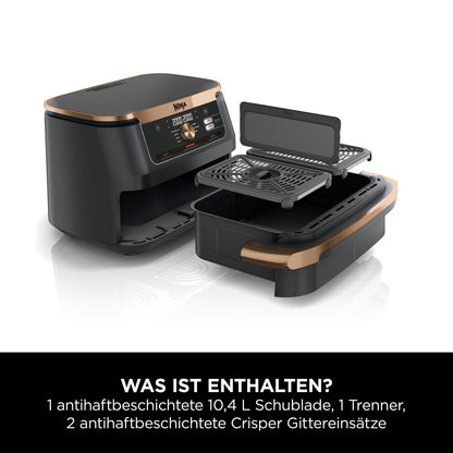 Ninja Foodi FlexDrawer Dual Zone Heissluftfritteuse - AF500EUCP