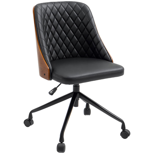 Vinsetto Bürostuhl Drehstuhl Ergonomisch - Schwarz