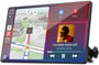 LAMTTO Wireless CarPlay Display 9 Zoll Touchscreen für Android Auto mit flexibler Saugnapfhalterung