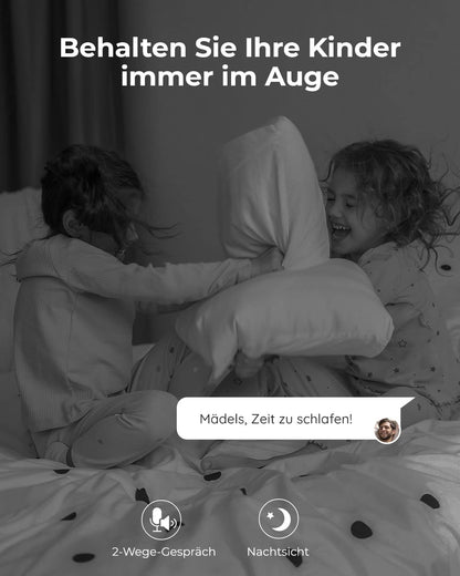 Reolink E1 WLAN Überwachungskamera innen 2K 3MP schwenkbar schwarz