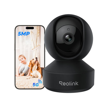 Reolink E1 Pro Überwachungskamera Innen, 3K 5MP WLAN, schwenkbar, Farbe Schwarz