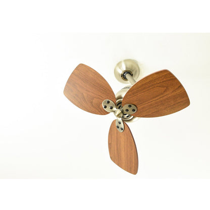 FN11156 Toledo Deckenventilator - Zinn Antik/Walnuss