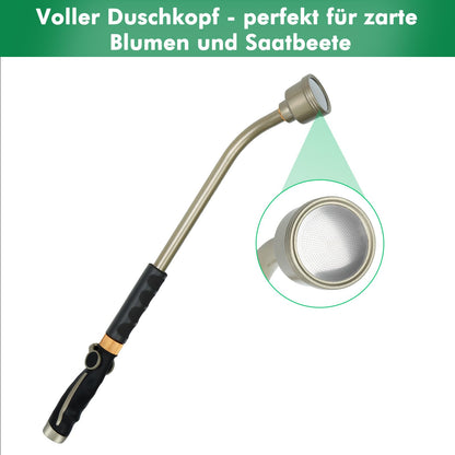 Restmo Giessstab 61 cm Gartenbrause mit Daumen-Durchflussregler