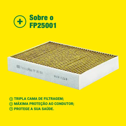MANN-FILTER FP 25 001 Innenraumfilter FreciousPlus Pollenfilter