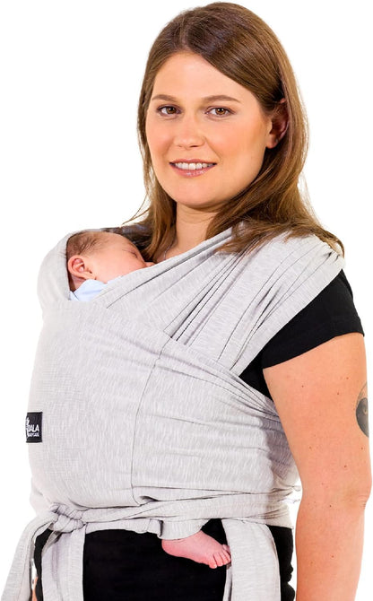 Koala Babycare Babytragetuch Neugeborene - Hellgrau bis 9kg