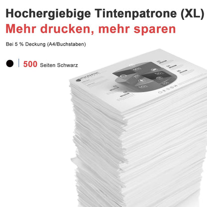 ANKINK PG-545XL Tintenpatronen kompatibel für Canon, schwarz, 2er-Pack