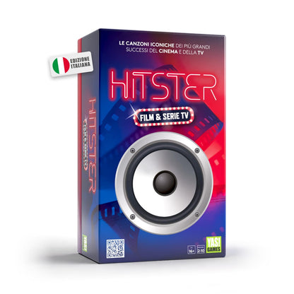 Rocco Giocattoli Hitster Film & TV-Serie Musik-Kartenspiel mit über 300 Songs aus Filmen und TV-Serien