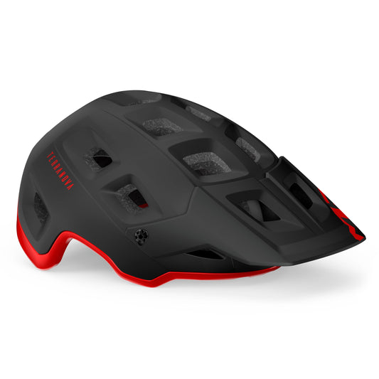MET Terranova MIPS Mountainbike Helm - Schwarz/Rot