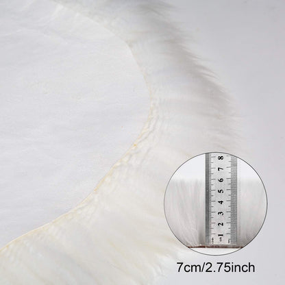 MH MYLUNE HOME Lammfell Schaffell Teppich echt - gross, beige 170x60cm