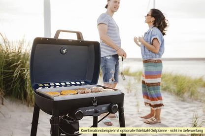 Enders Camping Gasgrill Explorer II – Blau 2 Brenner #2104