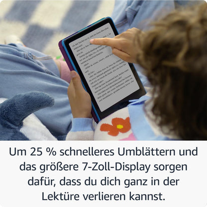 Amazon Kindle Paperwhite Kids eReader, 7 Zoll, 16 GB, Tiefsee