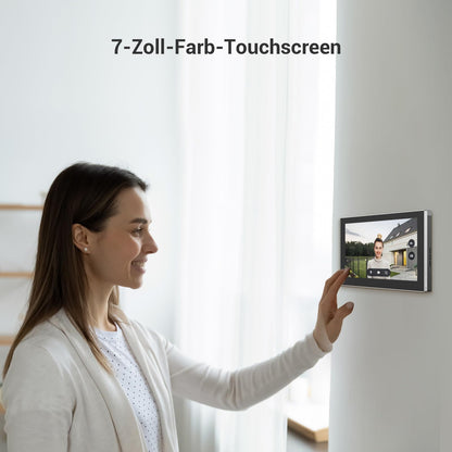 EZVIZ CP7 2K Video Türsprechanlage mit Türöffner & Farb-Touchscreen