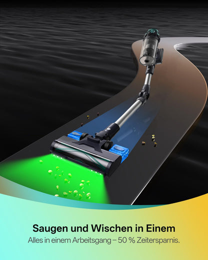 Vexilar V15Max Akku-Staubsauger mit Wischfunktion, 55 kPa, 60 Min