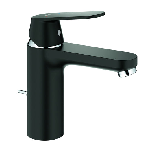 GROHE Eurosmart Cosmopolitan Einhand-Waschtischbatterie M-Size schwarz. Schwarze Einhand-Mischbatterie für Waschtische.