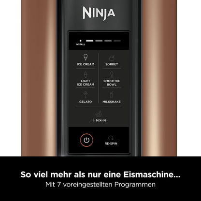 Ninja CREAMi Frozen Dessert Maker NC300EUCP - Schwarz/Kupfer