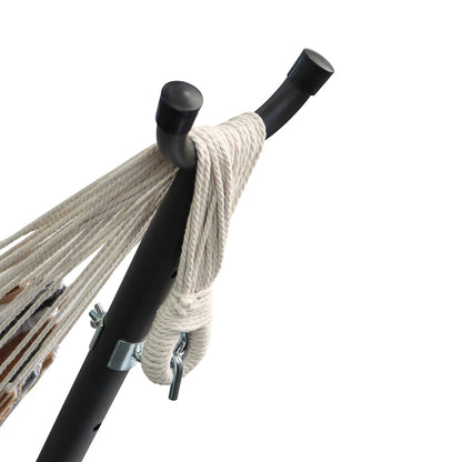 Amazon Basics Stoff-Hängematte mit Gestell – Mehrfarbig