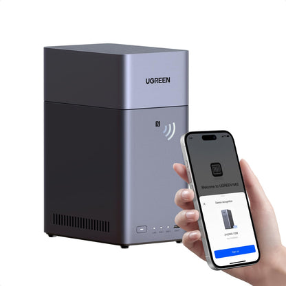 UGREEN NASync DH2300 2-Bay Desktop NAS-Server ohne Festplatten
