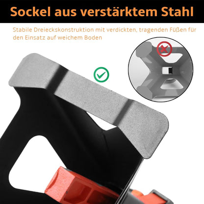 Melko Unterstellböcke 3 Tonnen – KFZ Stützböcke 4er Set höhenverstellbar