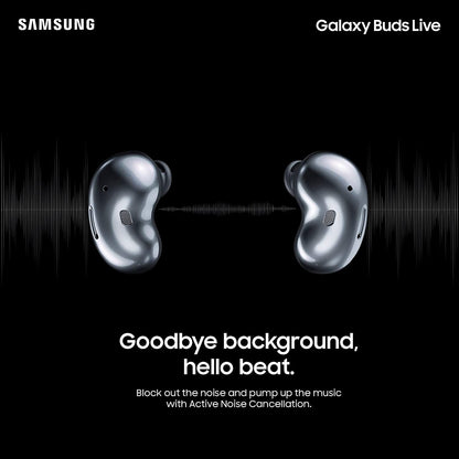 Samsung Galaxy Buds Live Kabellose Bluetooth ANC Kopfhörer - Schwarz