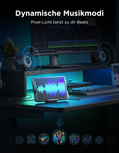 Govee Pixel Licht Gaming Rechteck LED Panel - 52x32 RGBIC