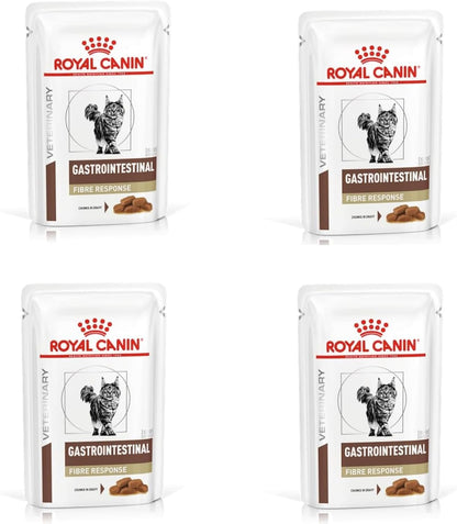 Royal Canin Veterinary Gastrointestinal Fibre Response Katzenfutter, Portionsbeutel à 85 g