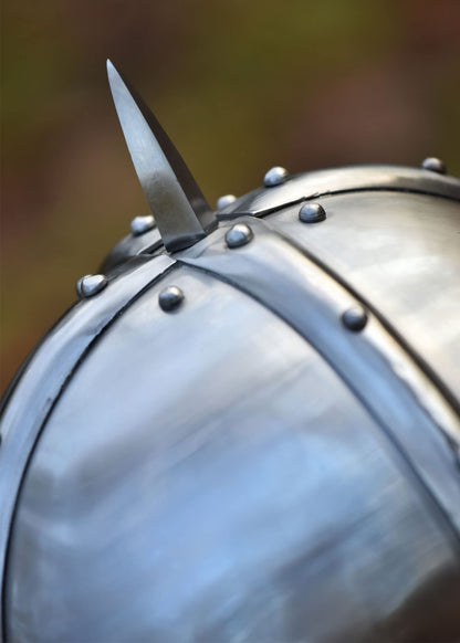 Battle-Merchant Wikinger Brillenhelm Schaukampfhelm - Kettenbrünne