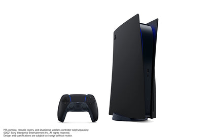 PS5 Konsolen-Cover Ersatz Seitenblende – Midnight Black