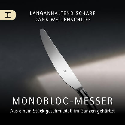 WMF Habitum Besteck Set 30-teilig für 6 Personen, Cromargan poliert