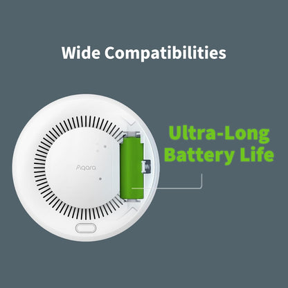 Aqara Rauchmelder SD-S01E mit Zigbee 3.0, 85-dB-Sirene und Matter