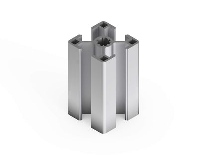 Ulber24 Aluprofil 30x30 Typ B Nut 8 – Steckprofil 24m