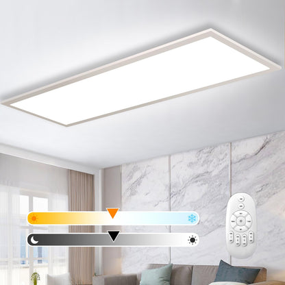 Luminova Dimmbar LED Deckenleuchte Panel 100x25 cm – Ultra Dünn