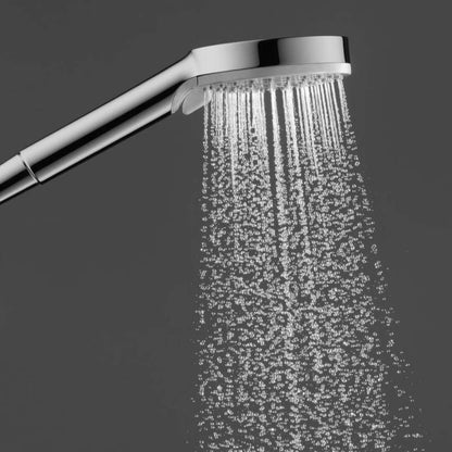 hansgrohe Vernis Shape Duschsystem mit Thermostat Mattschwarz