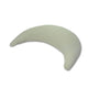 Theraline Musselinmond Stillkissen 140 x 27 cm Salbei in Mondform mit weichem Musselinbezug